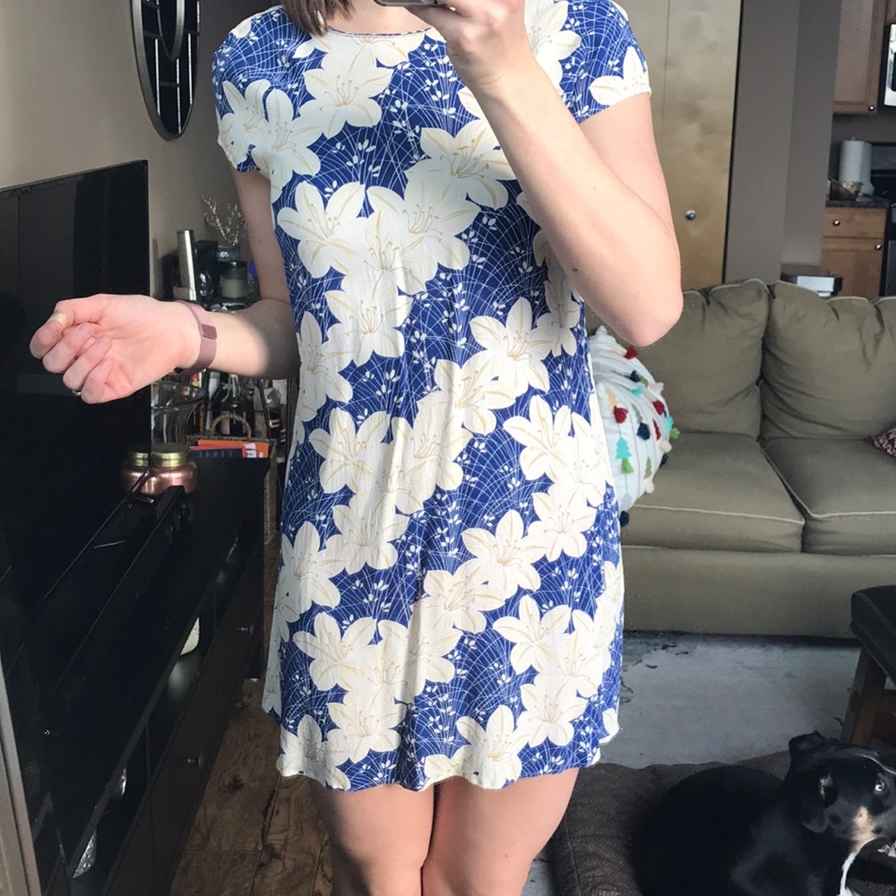 Zara mini floral dress